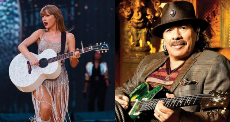 ¿Taylor, cómo va?: Carlos Santana confesó sus ganas de colaborar musicalmente con Taylor Swift