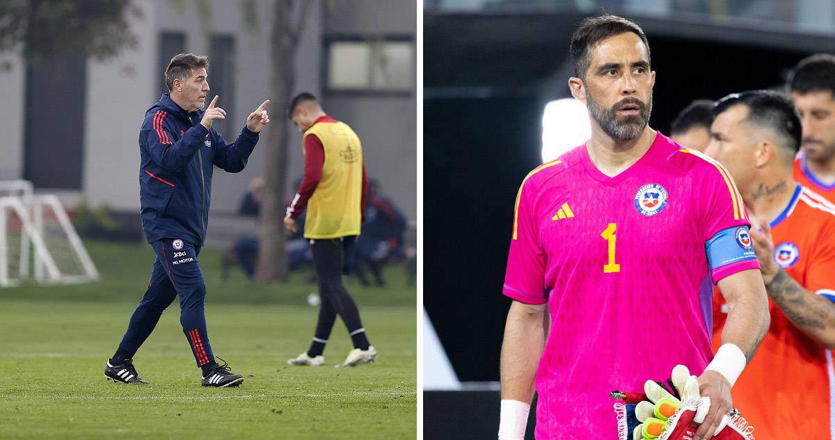 Eduardo Berizzo aclaró la ausencia de Claudio Bravo en La Roja.