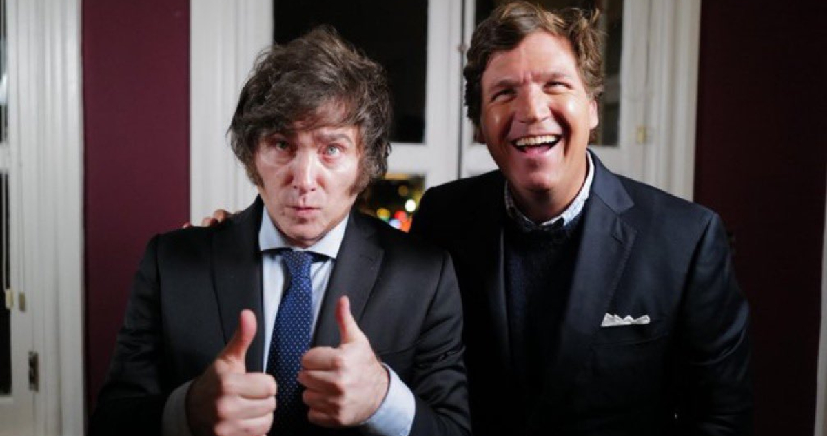 “Muy interesante”: Elon Musk recomienda la entrevista del ultraderechista Tucker Carlson a Milei