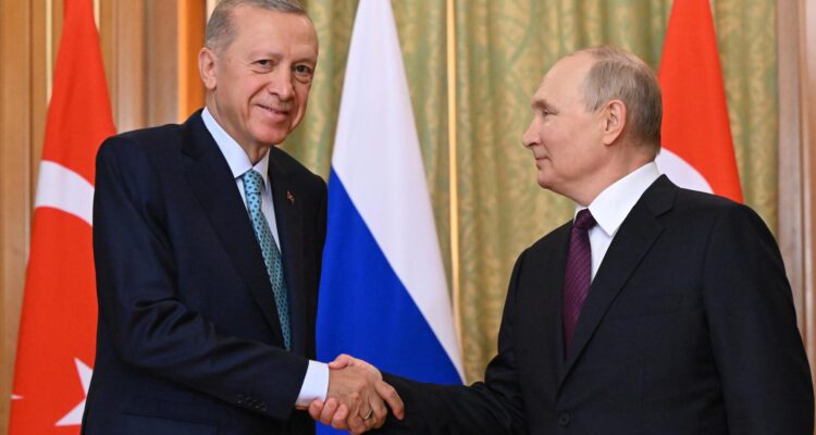 Recep Tayyip Erdogan y Vladimir Putin