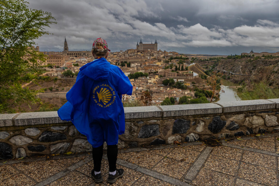 La ciudad de Toledo desde el mirador del Valle 