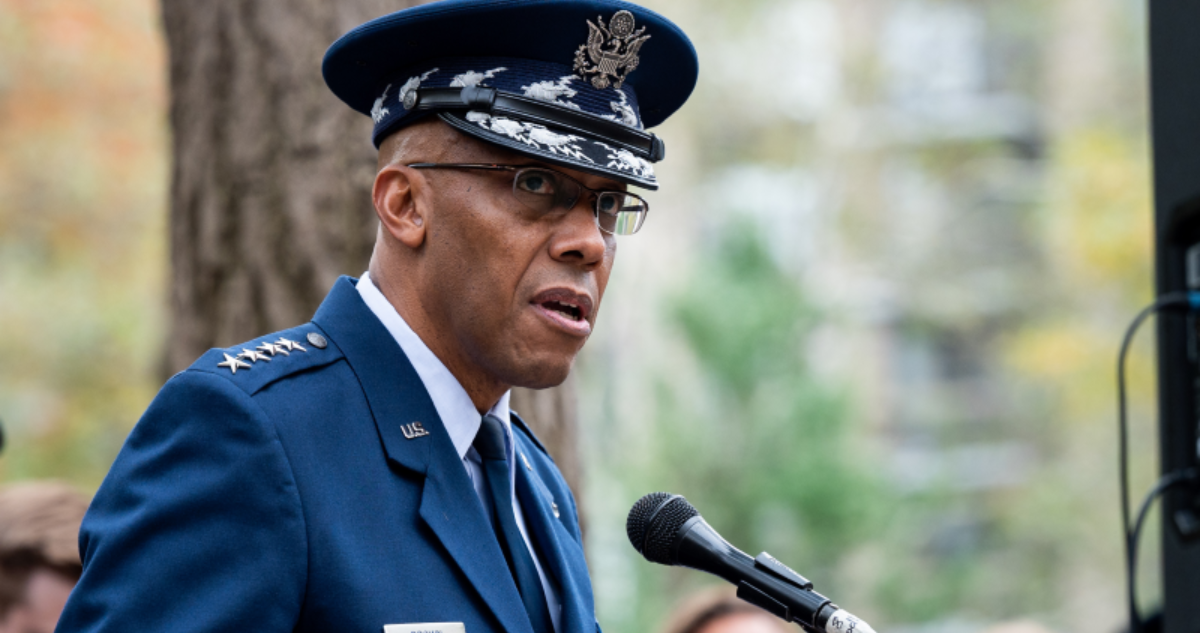 El general de las Fuerzas Aéreas, Charles Q. Brown Jr
