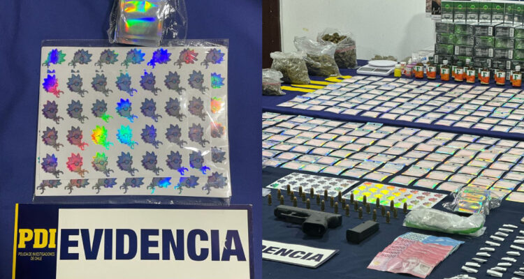 Cae banda narco de sector “Pequeña Caracas” en Estación Central: marcaban la droga con “Rick y Morty”