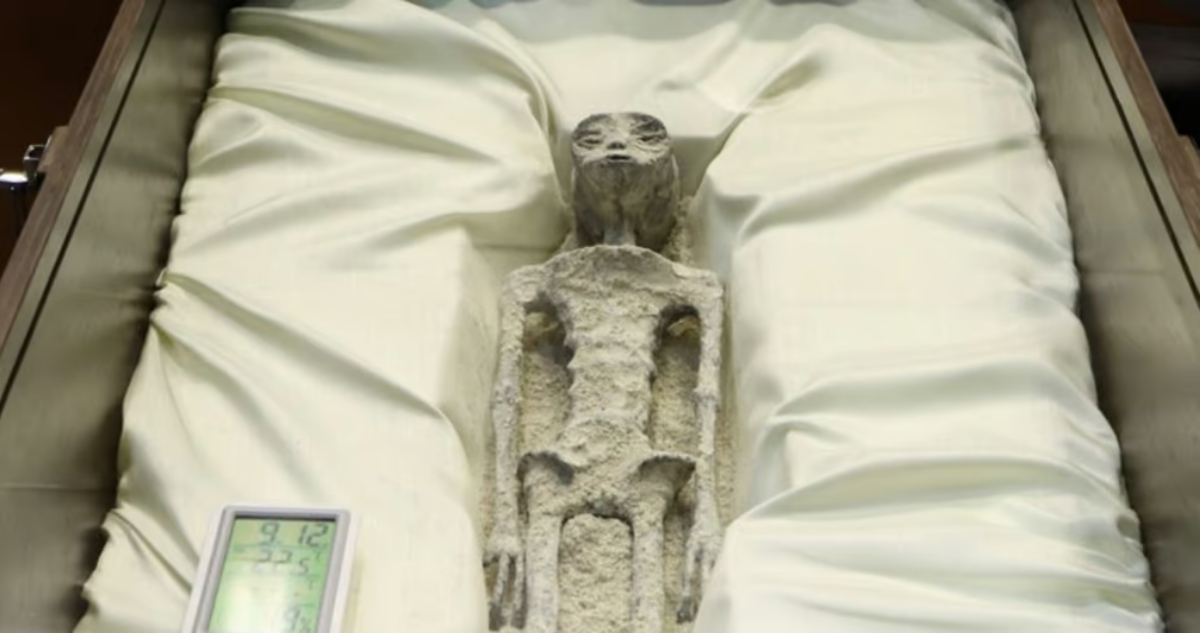 ¿Falsas?: Momias extraterrestres en México estarían hechas de huesos de animales, papel y pegamento