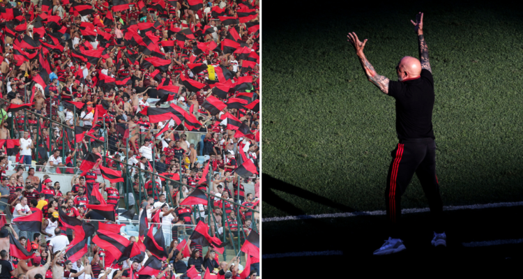 Vicepresidente de Flamengo vive una pelea con hincha por Jorge Sampaoli.