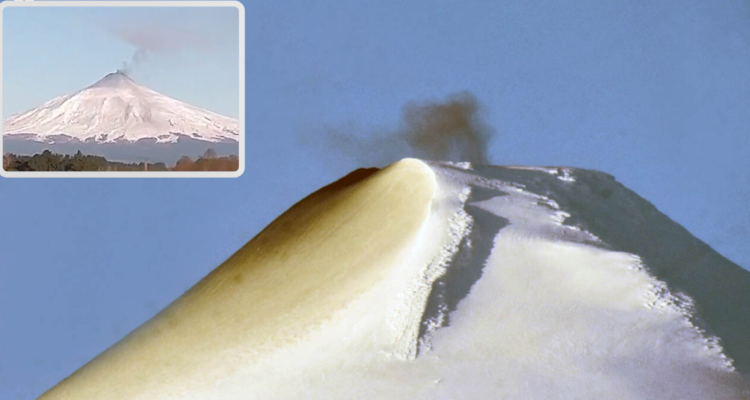 Volcán Villarrica: Sernageomin mantiene Alerta Naranja y se disminuye perímetro de exclusión