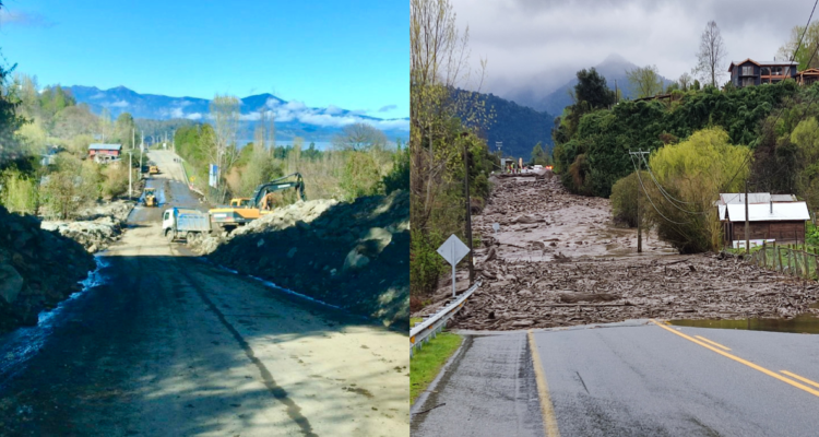 Habilitan ruta que une Futrono con Llifén luego de cinco días cortada tras enorme aluvión