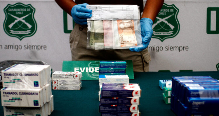 Venta ilegal de medicamentos en Chile