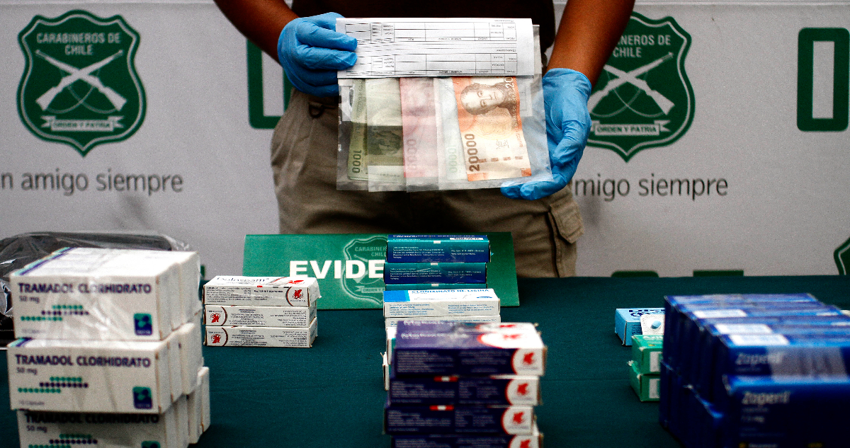 Venta ilegal de medicamentos en Chile