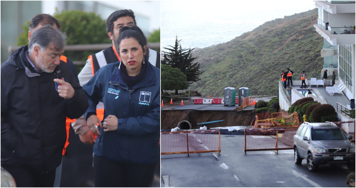 Gobierno por nuevo socavón tras colapso de obras de mitigación