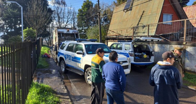 Hallazgo de feto en Temuco