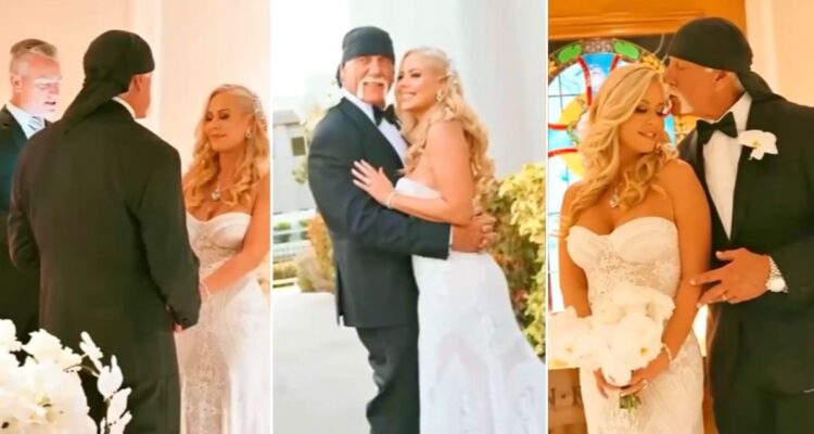 Hul Hogan se casa por tercera vez a los 70 años.