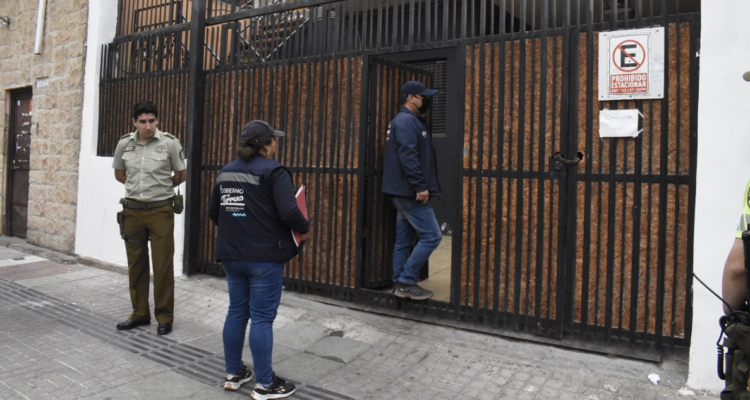 inmueble fiscal fiestas clandestinas