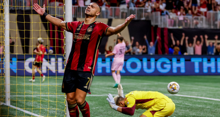 Inter Miami cae goleado por Atlanta United sin Messi en la MLS.