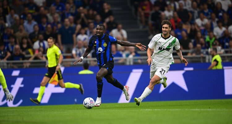 Inter de Milán vs Sassuolo.