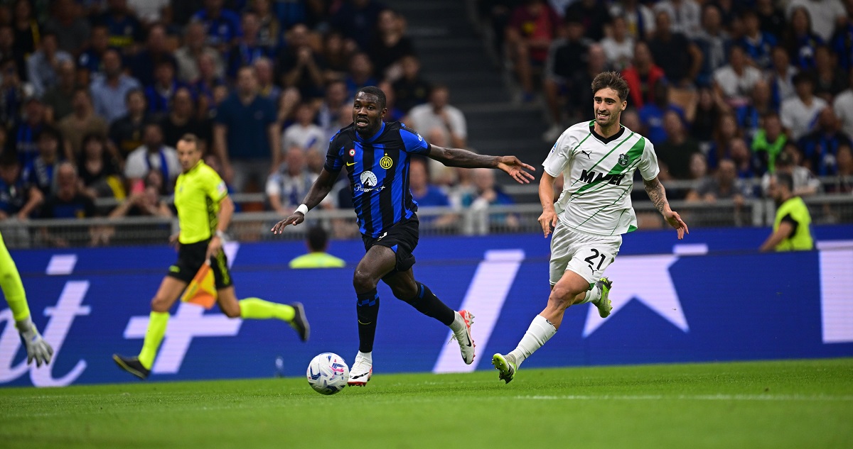 Inter de Milán vs Sassuolo.