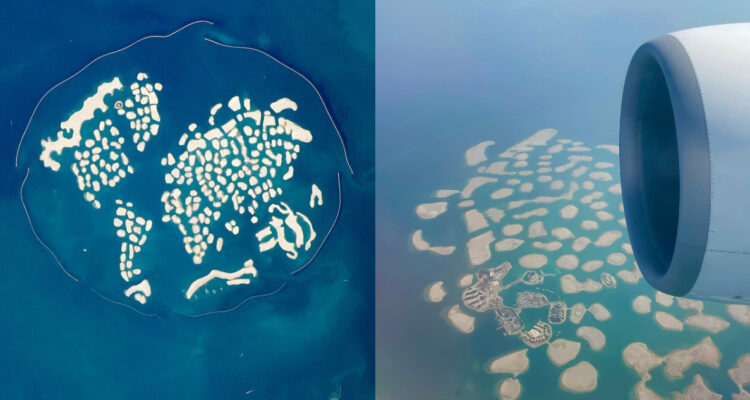 The World, las islas artificales de Dubai