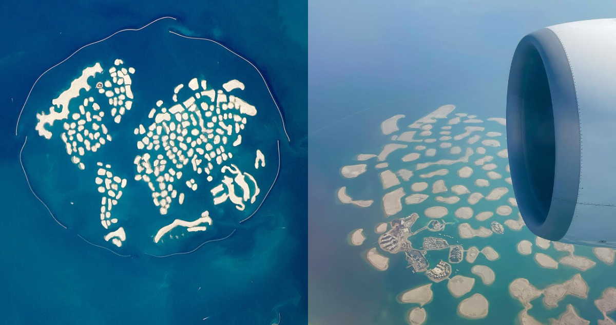 The World, las islas artificales de Dubai
