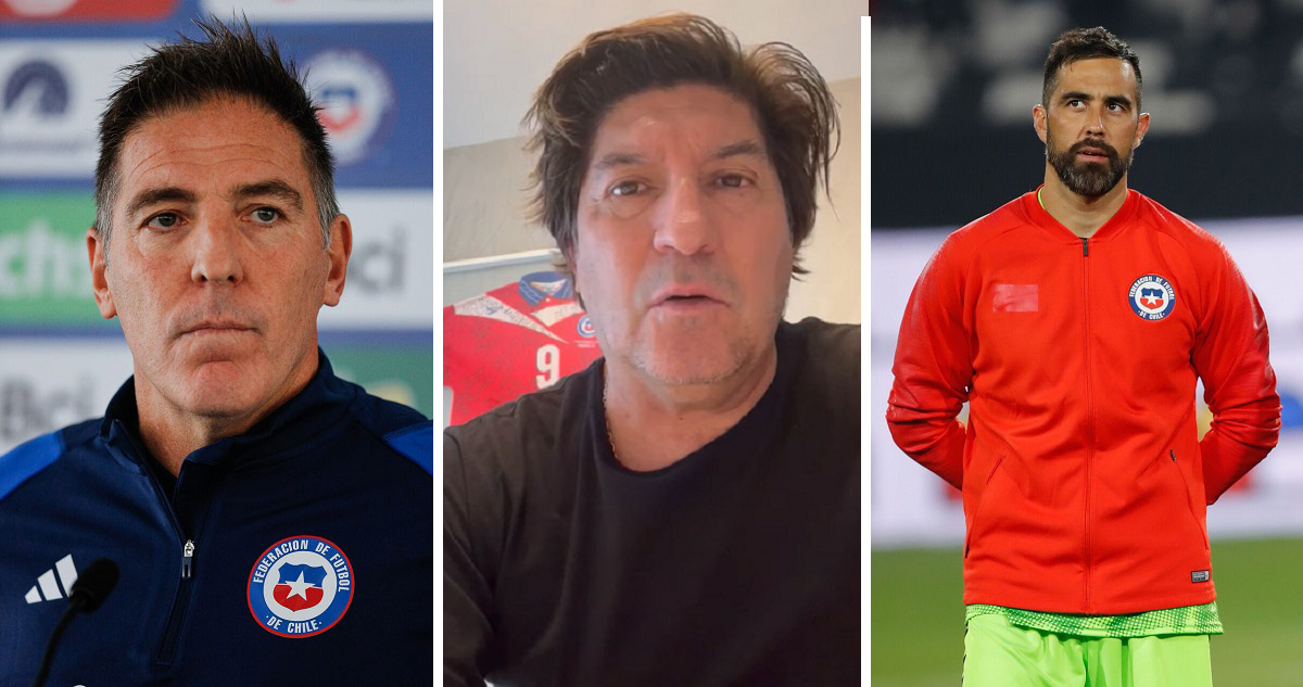 Iván Zamorano le dejó recado a Eduardo Berizzo por ‘cortar’ a Claudio Bravo.
