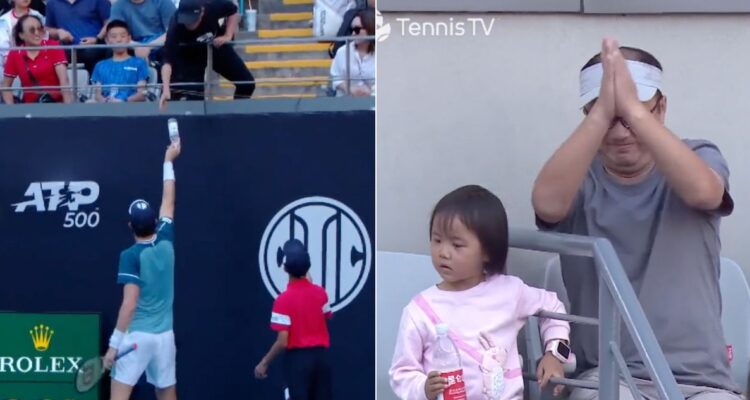 Nicolás Jarry se ganó al público del ATP de Beijing por amable gesto con niña