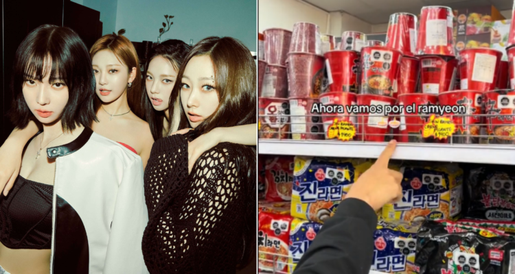 Banda de Aespa pidió ramen