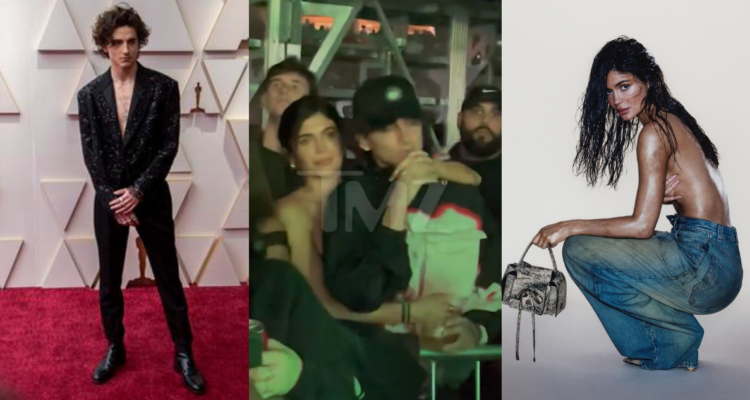 Timotheé Chalamet y Kylie Jenner en concierto de Beyonce en Los Ángeles, EE.UU