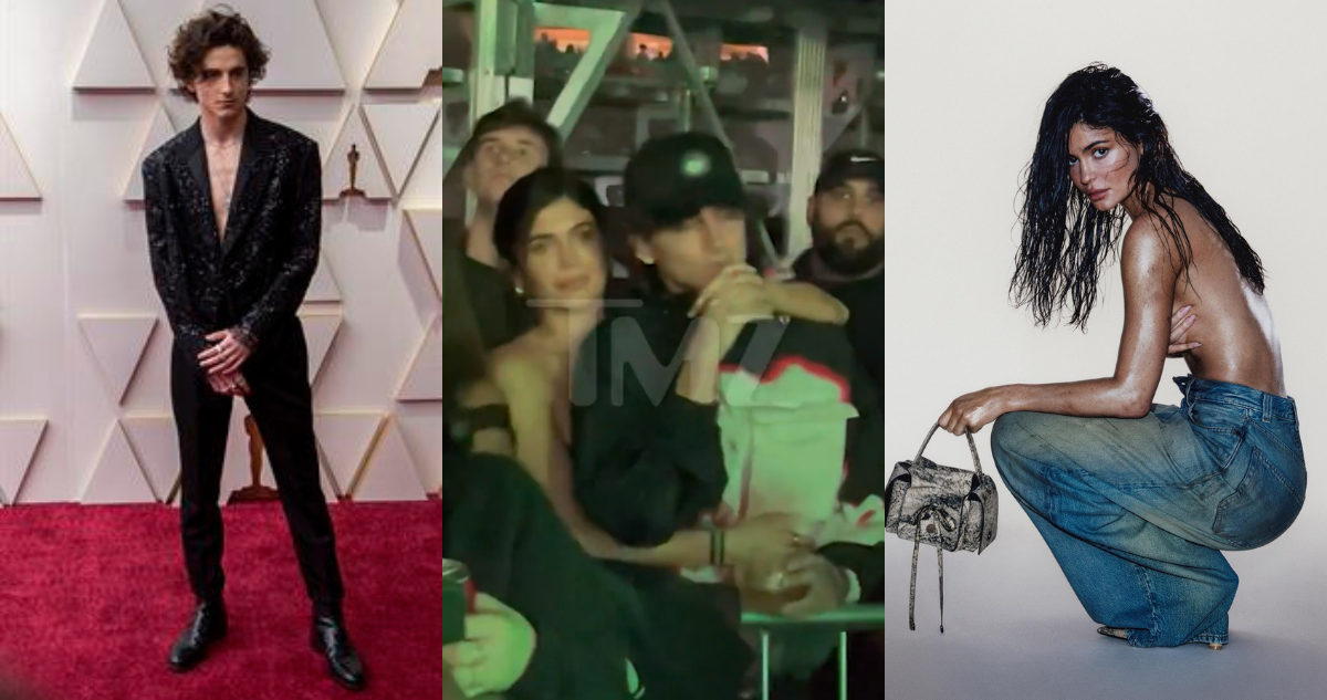 Timotheé Chalamet y Kylie Jenner en concierto de Beyonce en Los Ángeles, EE.UU