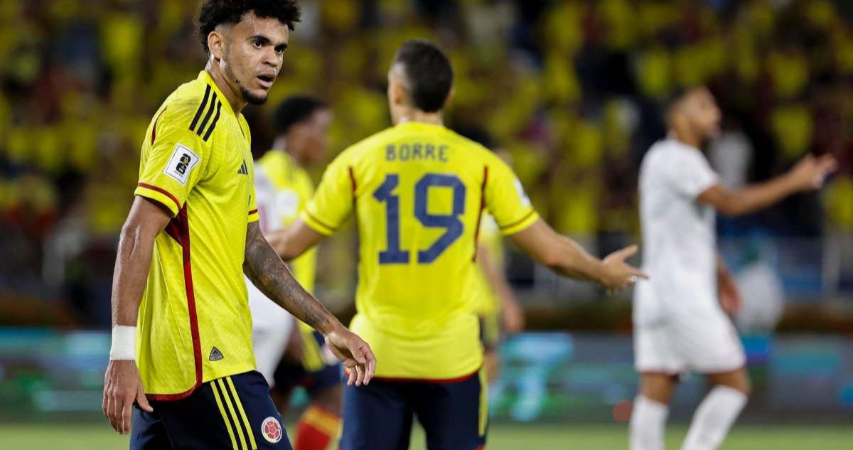 Luis Díaz encabeza la delantera de Colombia.