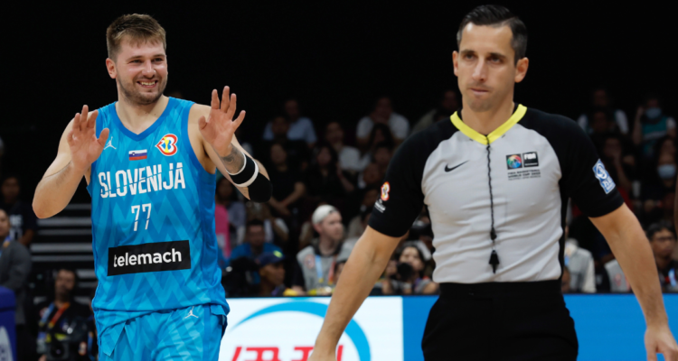 Luka Doncic es expulsado y Eslovenia es eliminada del Mundial de Básquetbol.