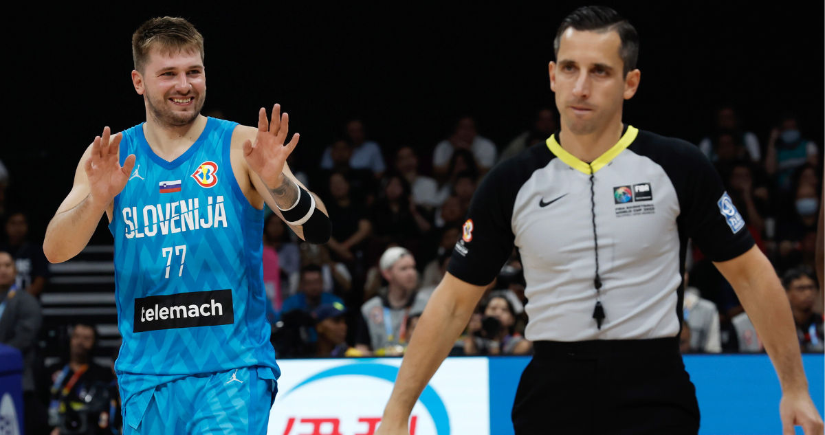 Luka Doncic es expulsado y Eslovenia es eliminada del Mundial de Básquetbol.