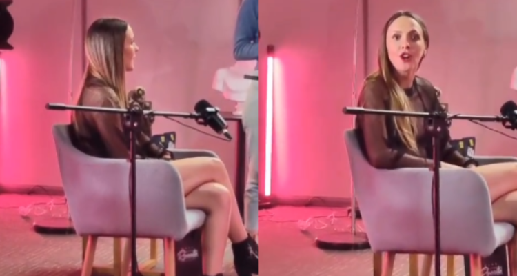 Capturas de video de Maly Jorquera donde muestra síntomas de hipoacusia