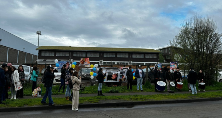 Manifestación por muerte de Sebastián Seguel