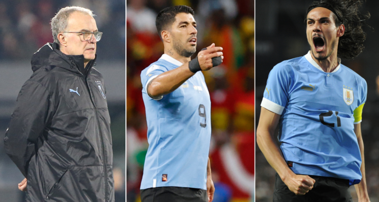 Marcelo Bielsa juega al hermetismo en Uruguay y señala que Suárez y Cavani son convocables.