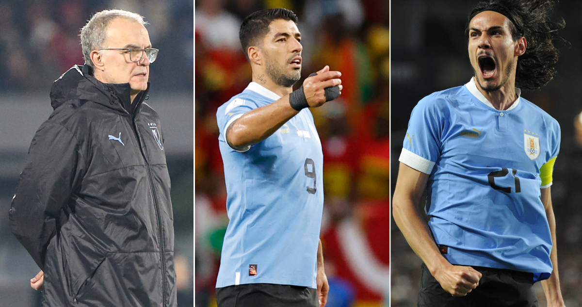 Marcelo Bielsa juega al hermetismo en Uruguay y señala que Suárez y Cavani son convocables.