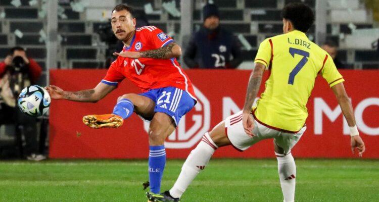 Matías Catalán sorprendió con buen rendimiento en La Roja ante Colombia en Eliminatorias