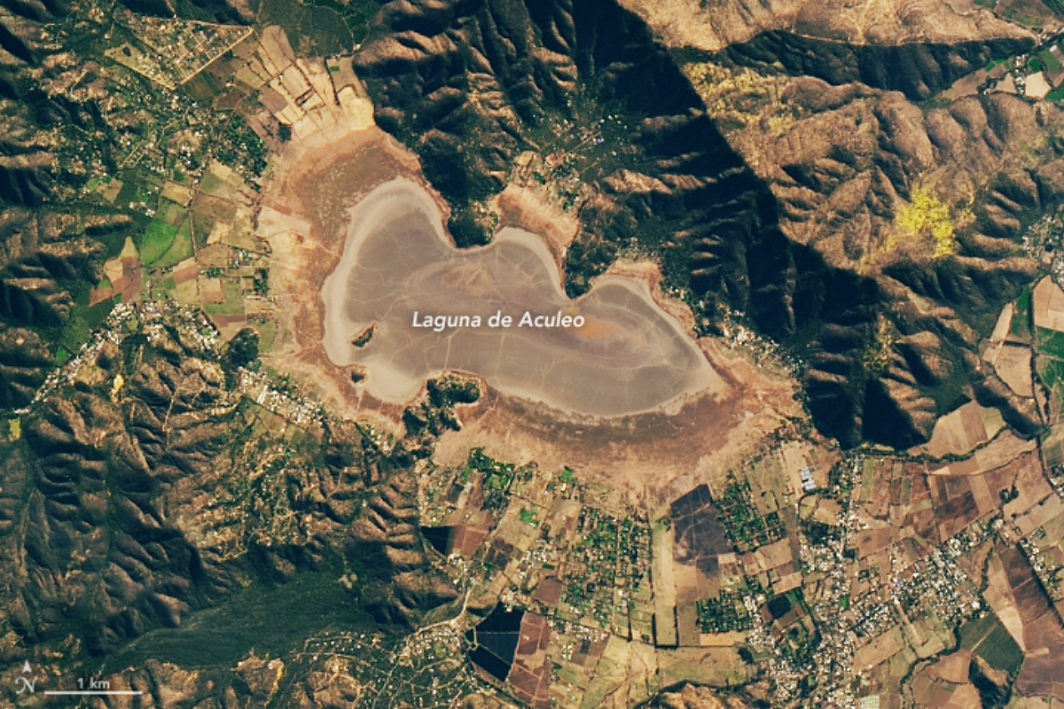 La NASA lo confirma desde el espacio: laguna de Aculeo vuelve a la vida ...