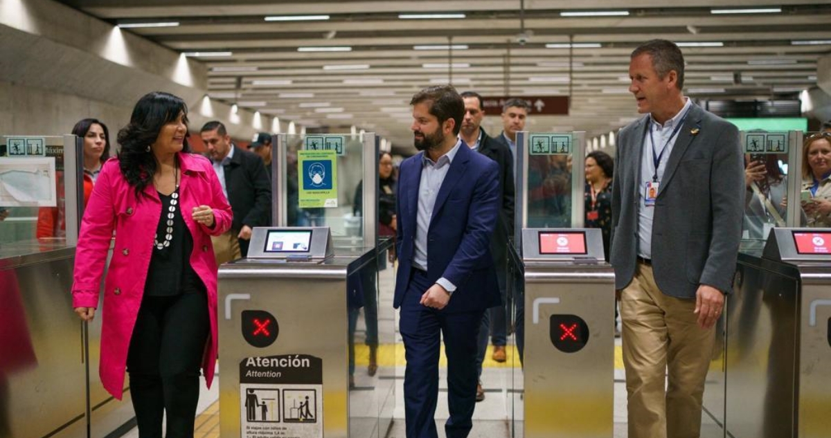 Inauguran extensión de la Línea 3 del Metro hasta Quilicura