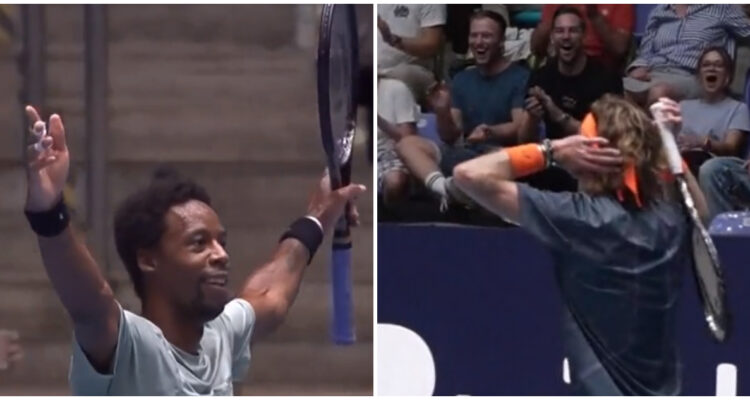 Monfils reacción Rublev UTS