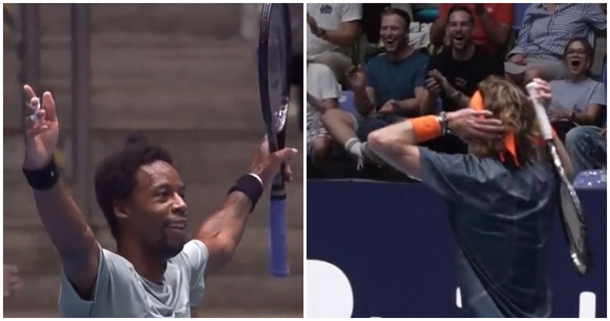 Monfils reacción Rublev UTS