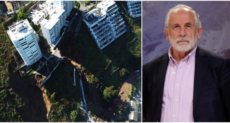 Ministro Montes socavón en Viña del Mar