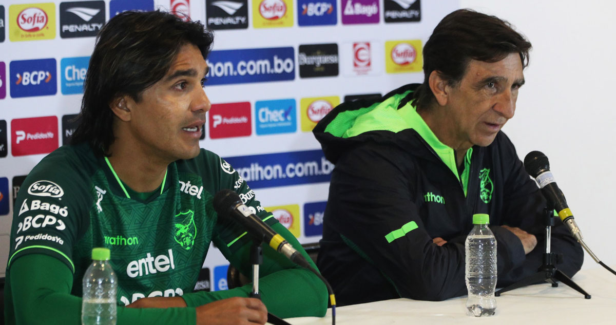 Marcelo Moreno Martins se aburrió del apoyo boliviano a Argentina.