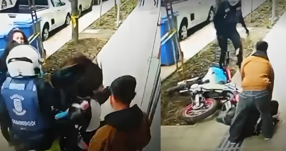 Motorista municipal atropella a joven en vereda de Santiago: mientras realizaba persecución