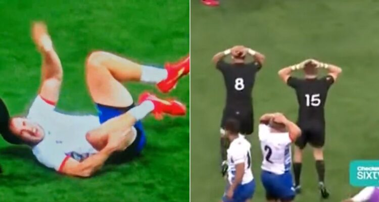 Mundial de Rugby: la escalofriante lesión que sufrió un jugador de Namibia ante los All Blacks