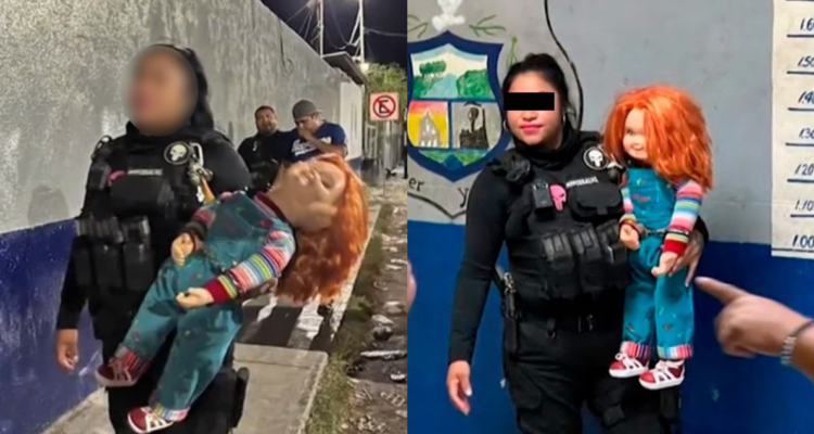Muñeco Chucky arrestado en México