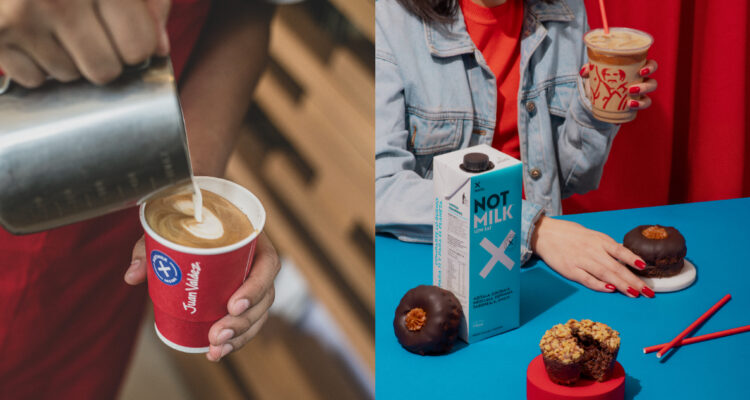 El mismo sabor, pero a base de plantas: productos de NotCo llegan a cafeterías Juan Valdez en Chile
