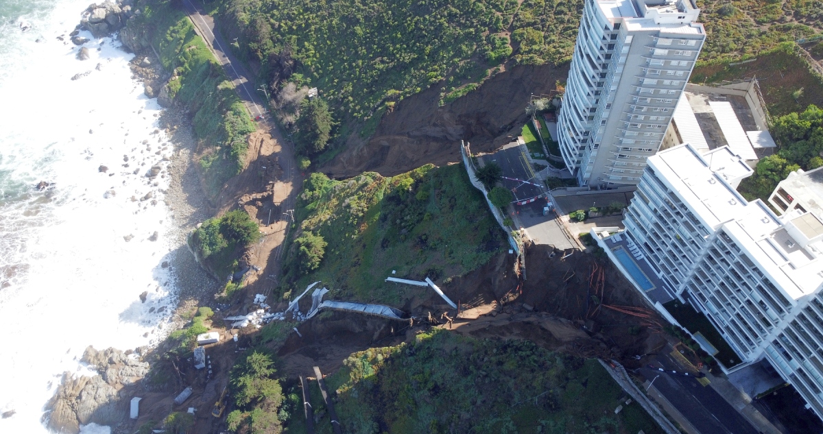 Nuevo socavón en Viña del Mar