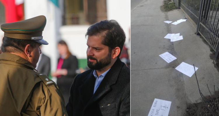 Ordenan vigilancia policial permanente en la casa de los padres de Boric