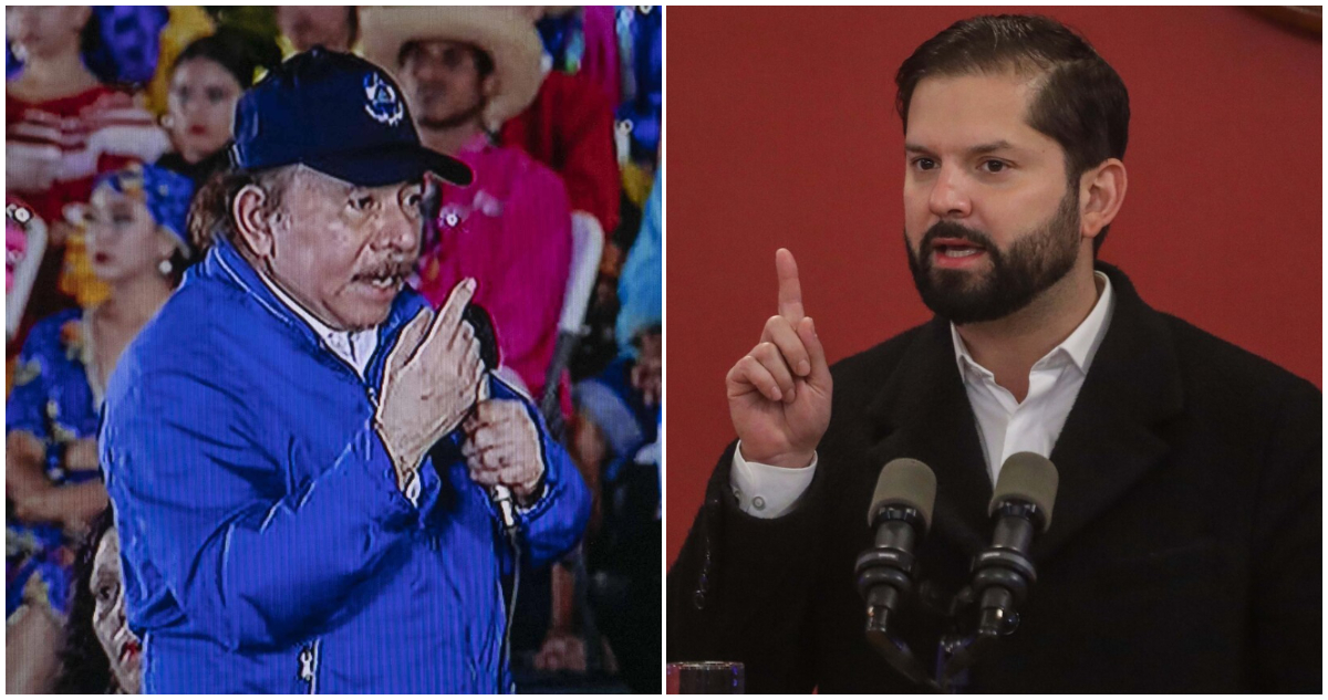 “Sos un pinochetito”: Daniel Ortega arremete contra Gabriel Boric en medio de críticas a Carabineros