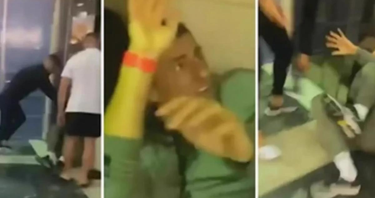 Revelan imágenes de la brutal paliza que sufrió Benard Tomic en Australia.