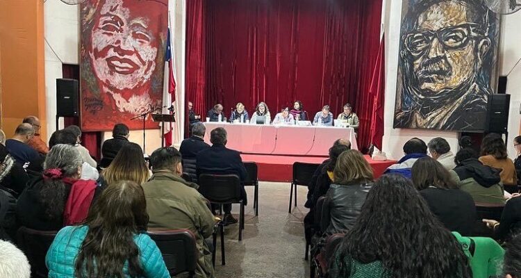 Comité Central del PC, donde eligieron nueva directiva